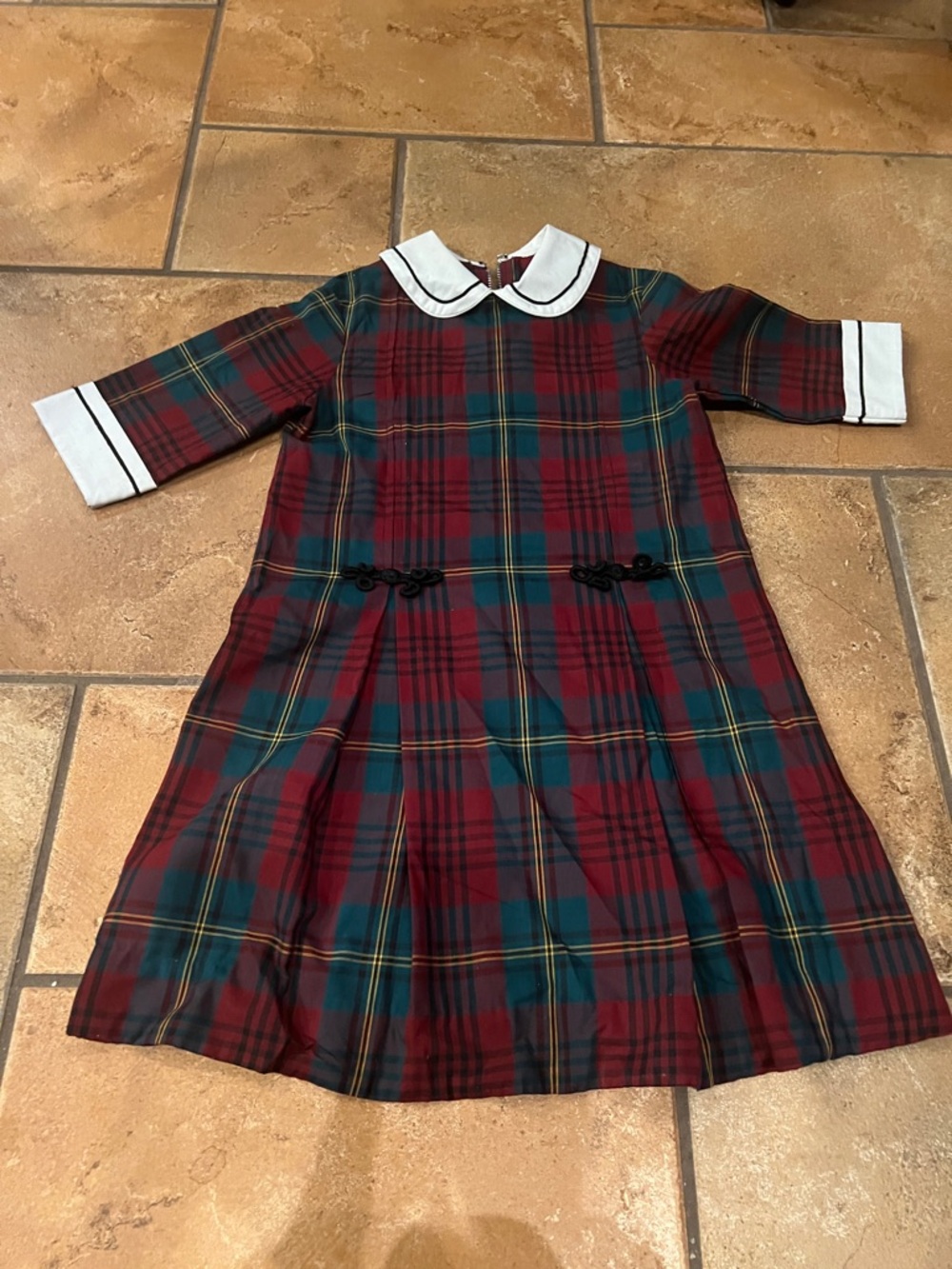 1970’s PLAID DRESS